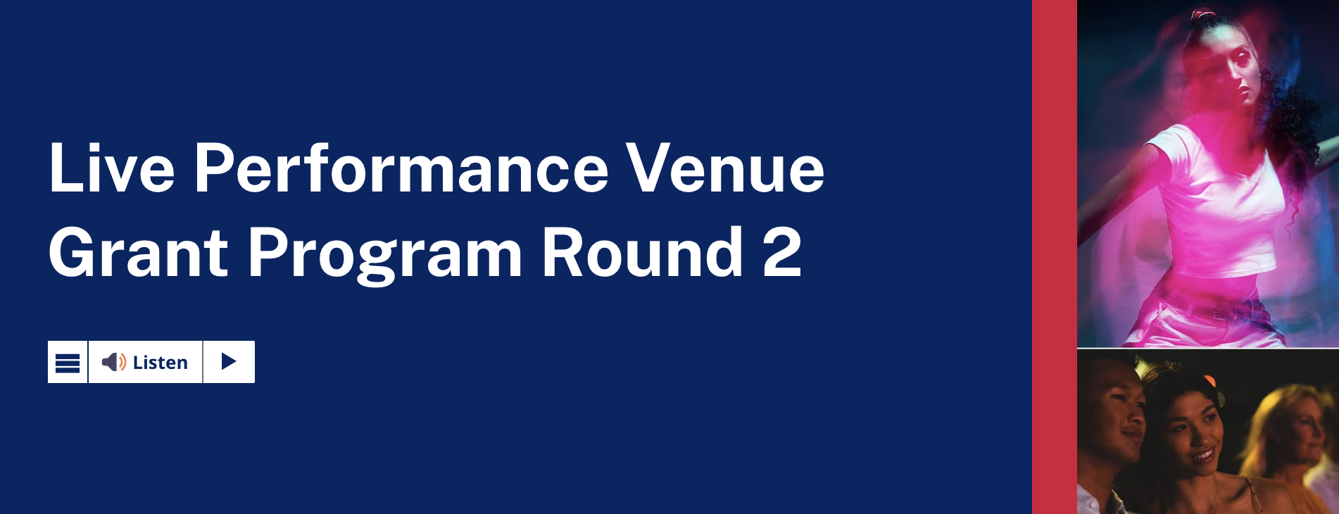 Live Performance Grant Program Now Open For NSW Venues