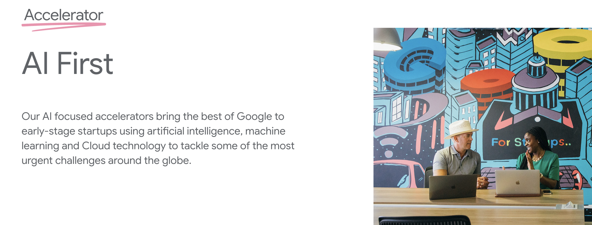 AI First - Google for Startups Accelerator