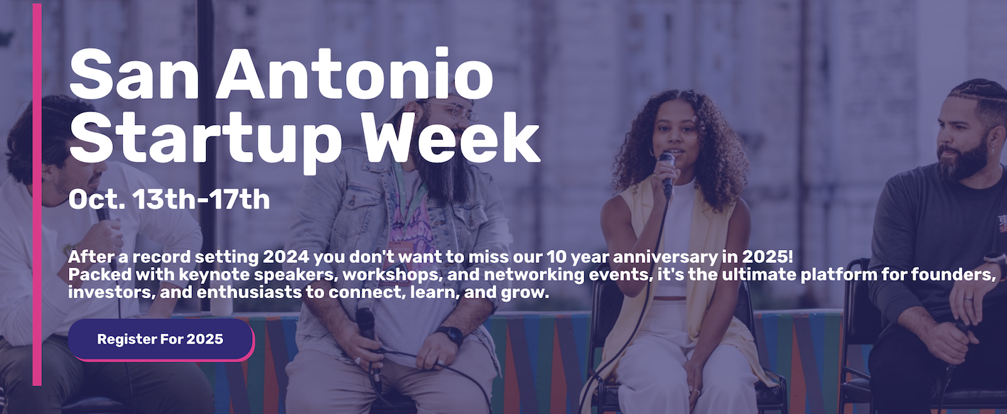 San Antonio Startup Week 2025